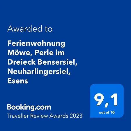 Moewe, Perle Im Dreieck Bensersiel, Neuharlingersiel, Esens Apartamento